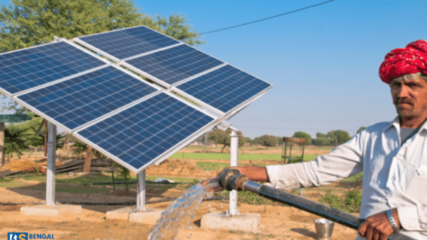Solar pumps for irrigation with Bensun