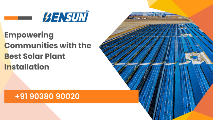 Top Solar Plant Installers