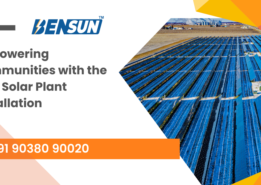 Top Solar Plant Installers