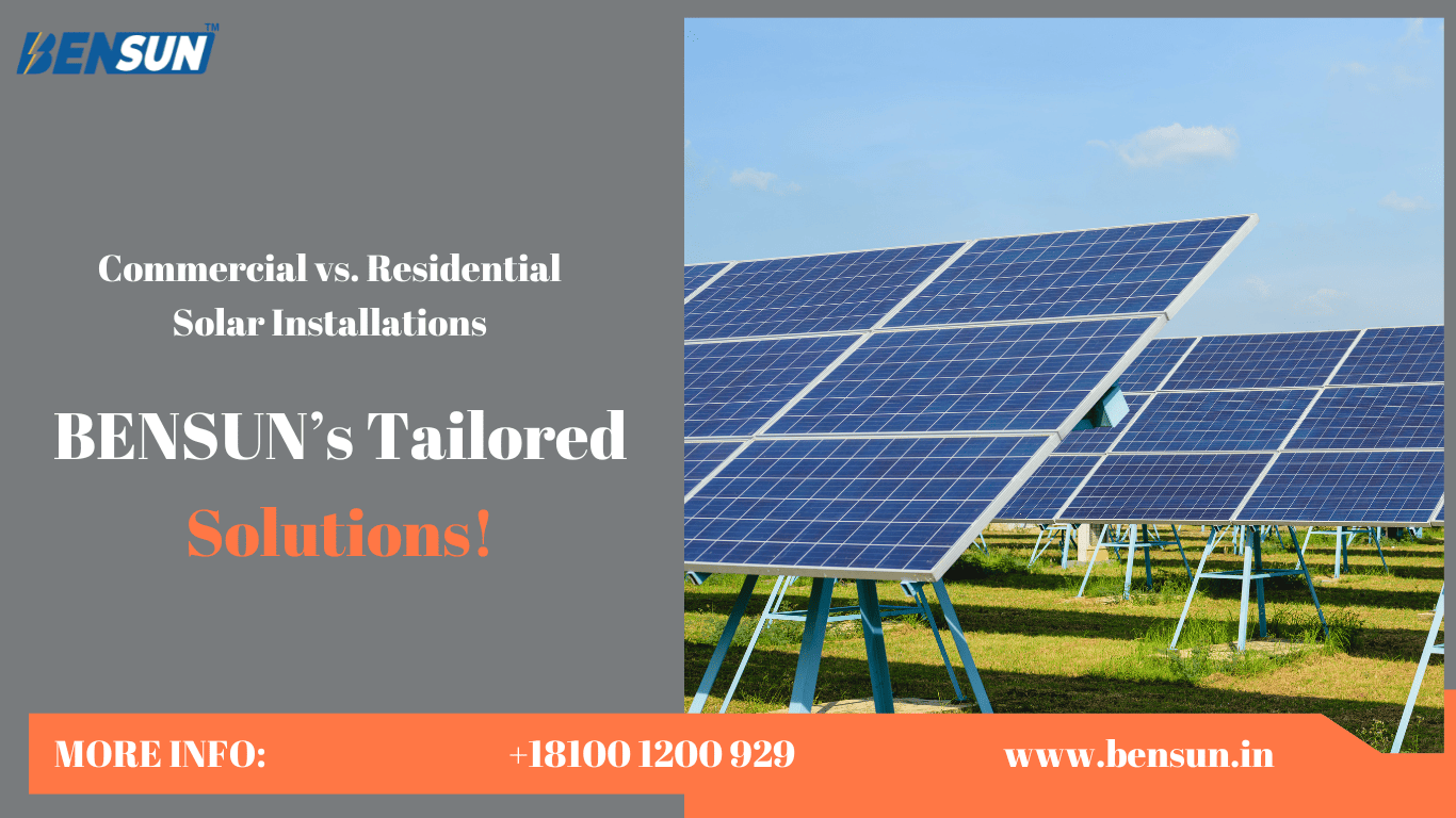 BENSUN’s Tailored Solar Plant Installation Solutions