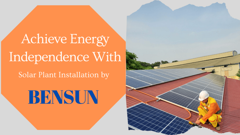 Best Solar Plant Installation Services | Bensun