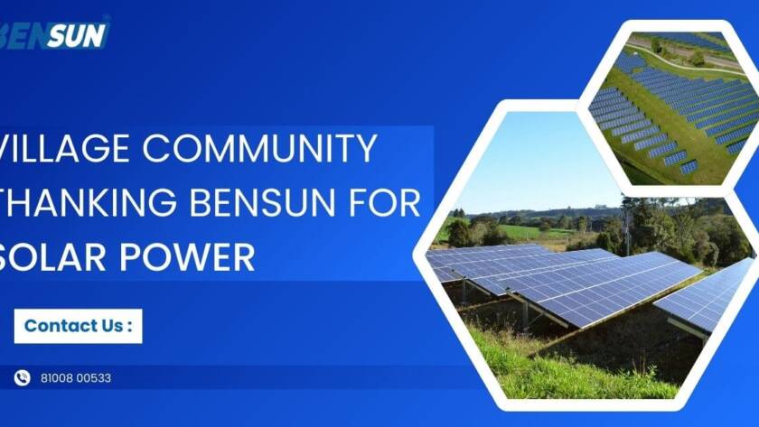 Top Solar Company in Kolkata Bensun for Villages